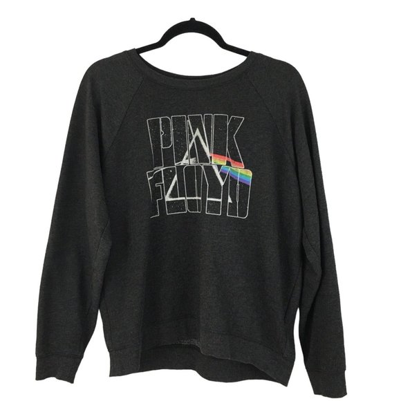 Lucky Brand Tops - Pink Floyd Lucky Brand Womens Crewneck Graphic Band Sweatshirt L